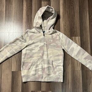 Polo by Ralph Lauren Kids Camo Hoodie - Beige and Pink
